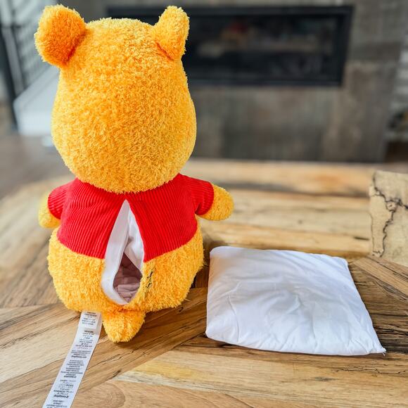 Disney, Winnie The Pooh, Weighted Plush w/ Removable 2.5 lb Weighted Pouch-15”H - Picture 4 of 8